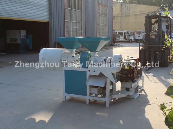 Corn grits grinding machine