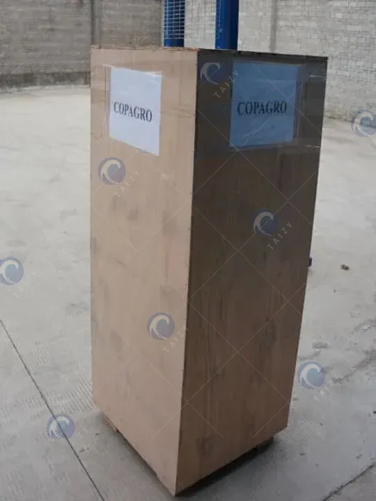el empaquetado de desgranadoras de maíz fresco