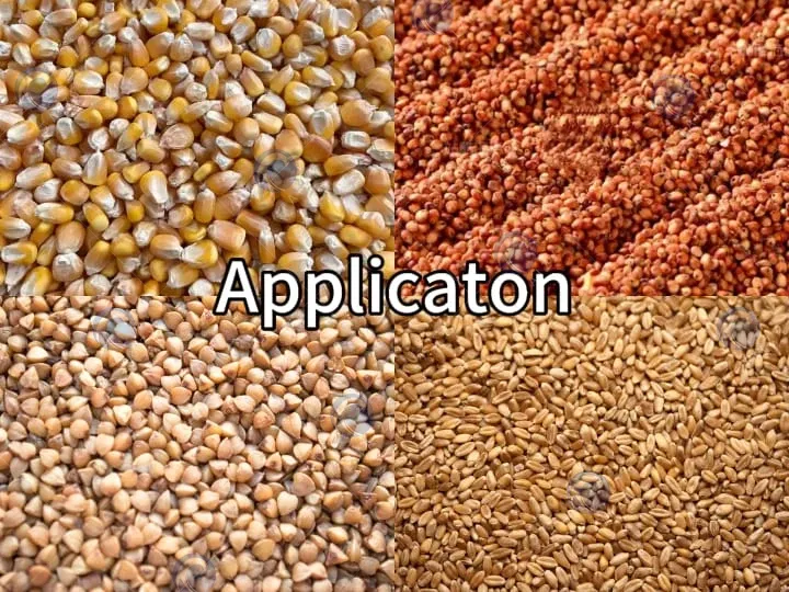 application of corn seed cleaner