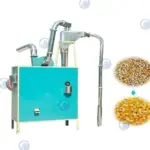 display of corn cleaner machine