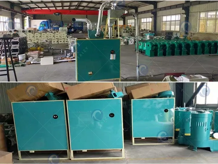 corn cleaning machine factory