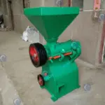display of corn peeling machine