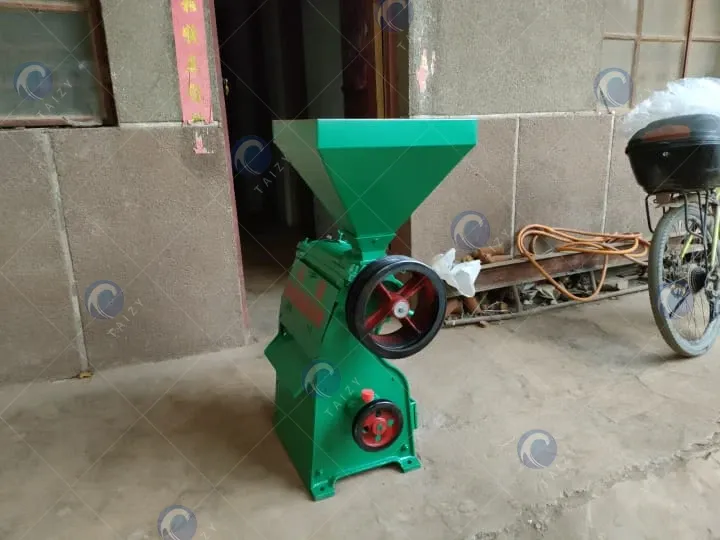 maize peeling machine