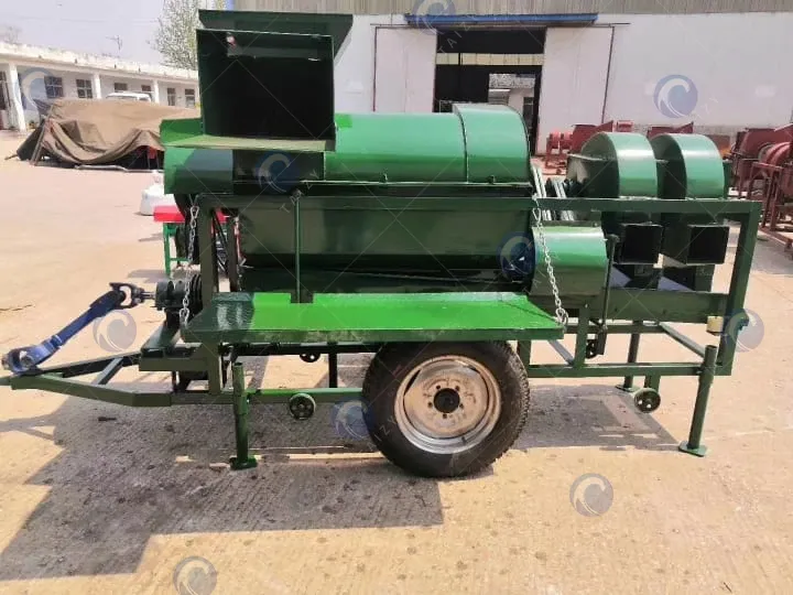 display of millet thresher