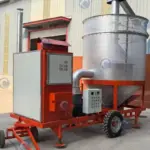 मोबाइल मक्का ड्रायर का प्रदर्शन