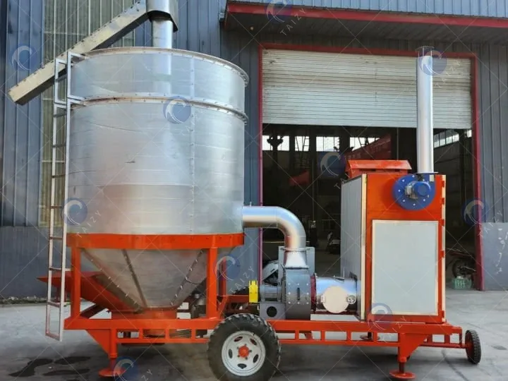display of mobile corn drying machine