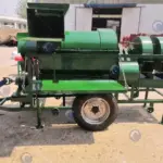 多機能穀物脱粒機の表示
