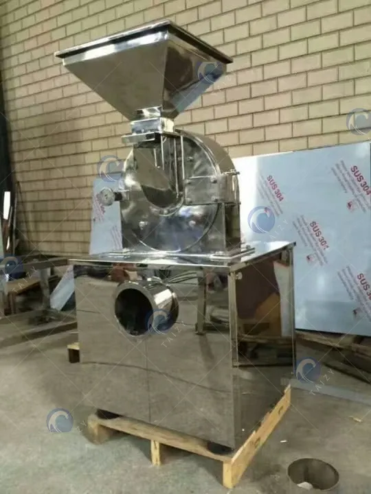 máquina molinillo de acero inoxidable