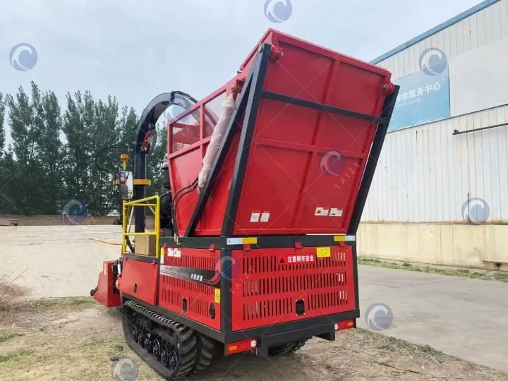 corn silage harvester machine