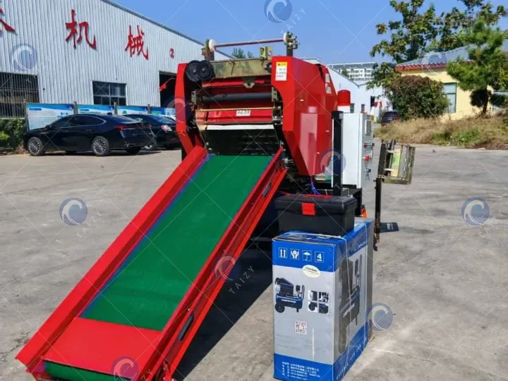 آلة التشكيل العلفي الدائري للذرة