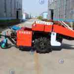 maize harvester with seat