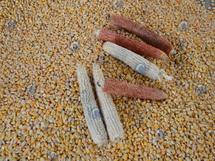 threshing effect of corn thresher