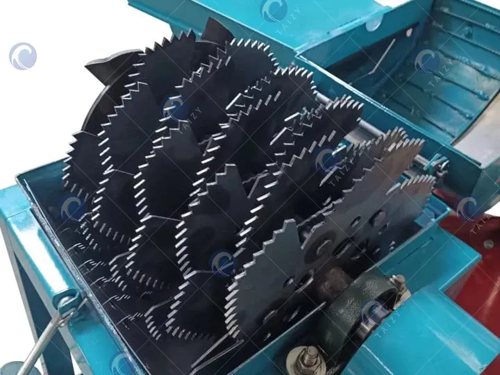 details of grass grinder