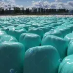 Produit fini de la presse à ensiler