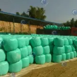 produit fini de la machine de ballage d'ensilage