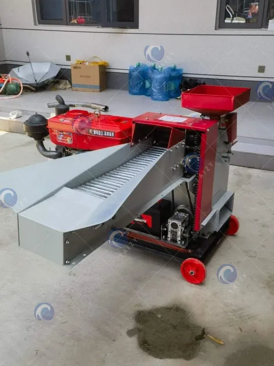 forage and grain grinding machine