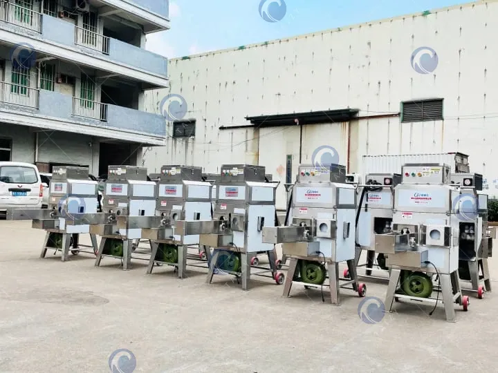 descascador de maíz fresco