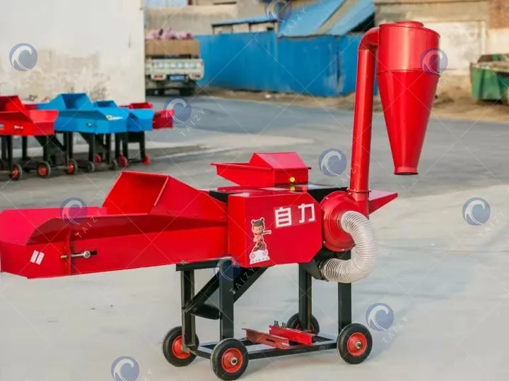 hay cutter and crusher machine