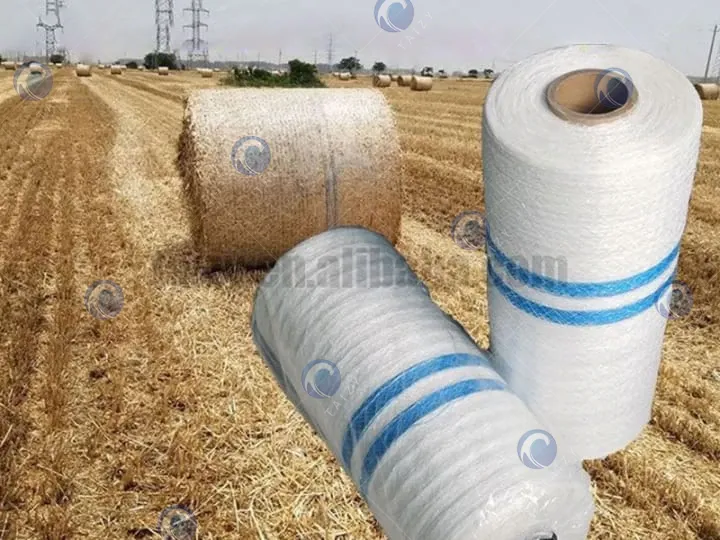 filet plastique de la presse à ensiler