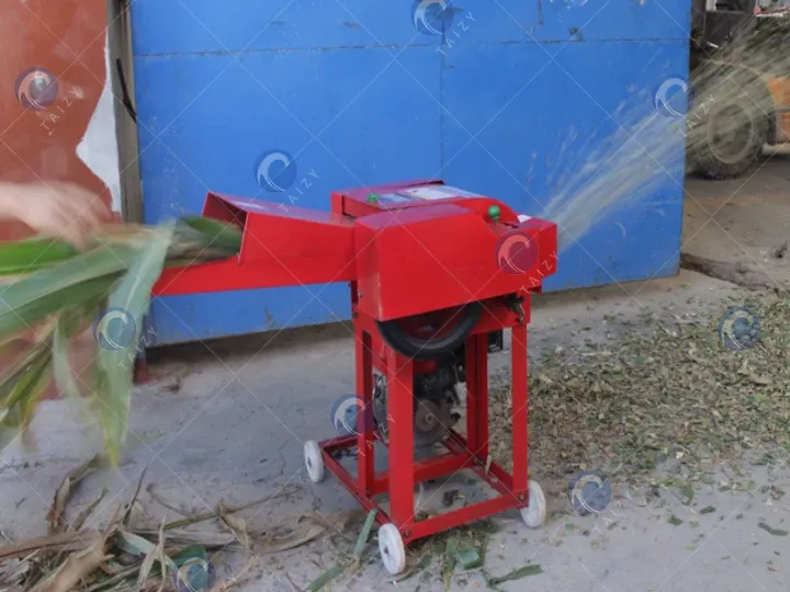 small chaff cutting machine