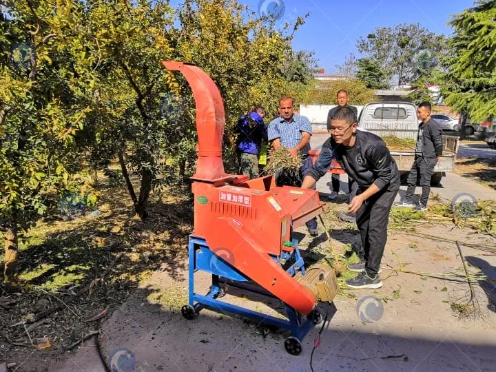 straw chopper machine