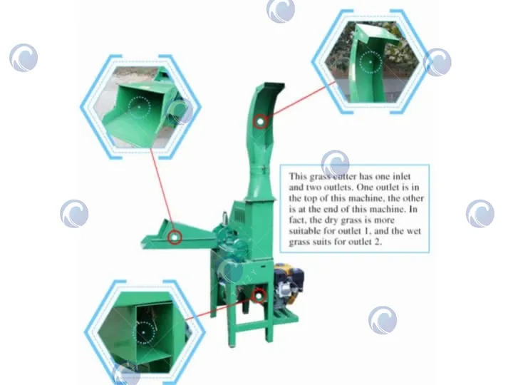 structure of silage cutter