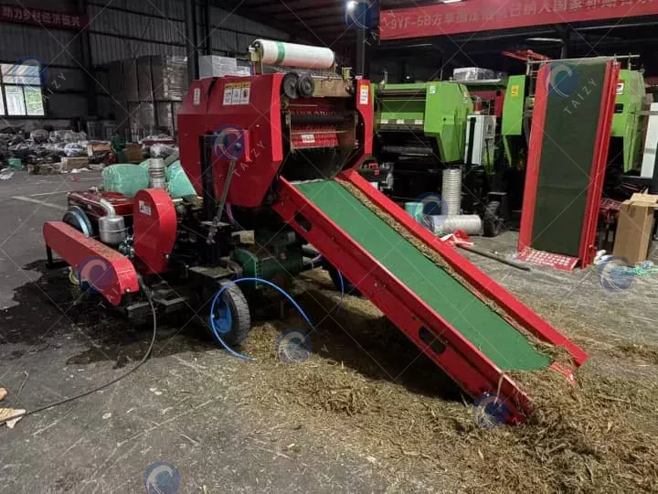 Two TZ-55-52 silage baler and wrapper machines successfully exported to Ethiopia