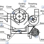 โครงสร้างของเครื่องขัดเปลือก maize หลายฟังก์ชัน