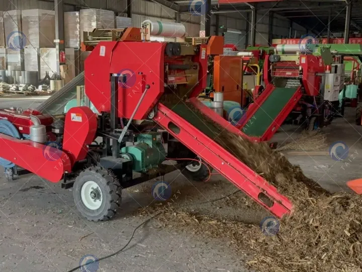 hay baler machine