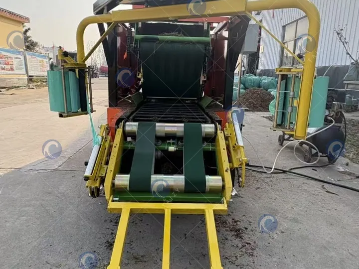 玉米青贮打包机的双膜系统