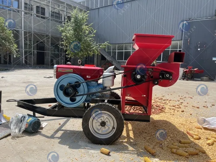 玉米脱粒机
