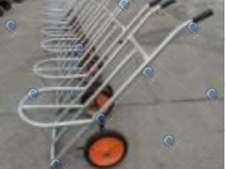 cart of silage baling machine