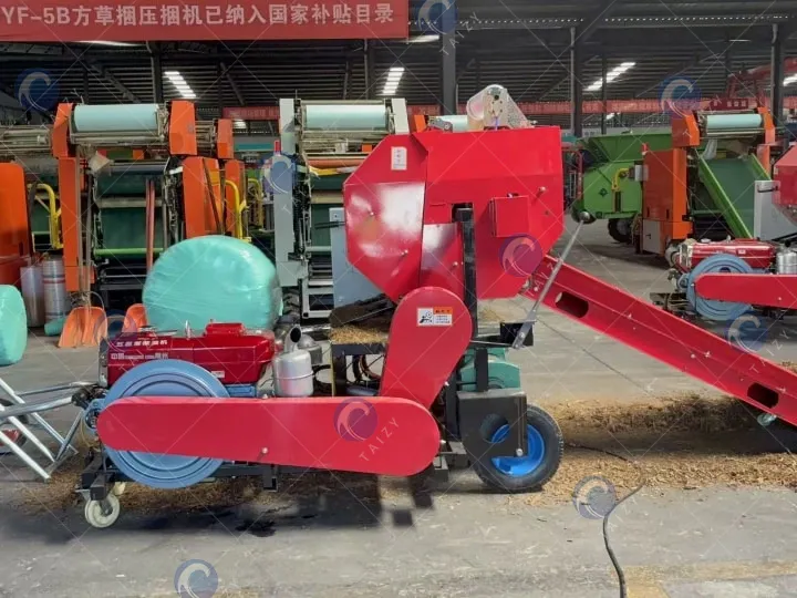 silage baler machine