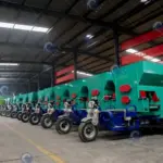 cattle feed spreading machine