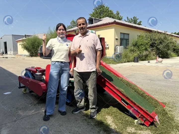 group photo with client