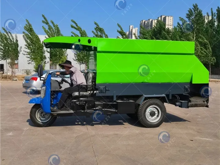 موزع تبن تبن أفقي