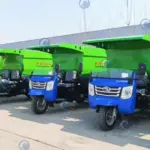 horizontal silage feed mixer & spreader