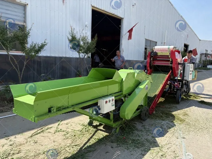 silage baler and forage cutter
