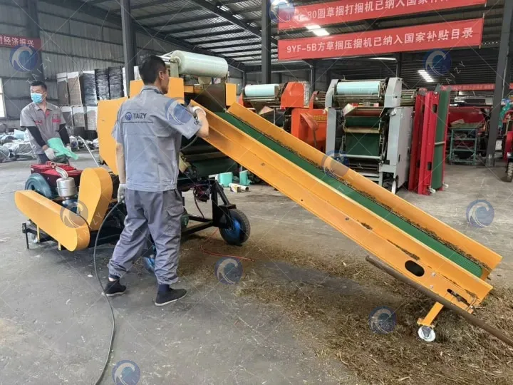 silage baler machine