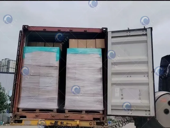 silage baling machines loading