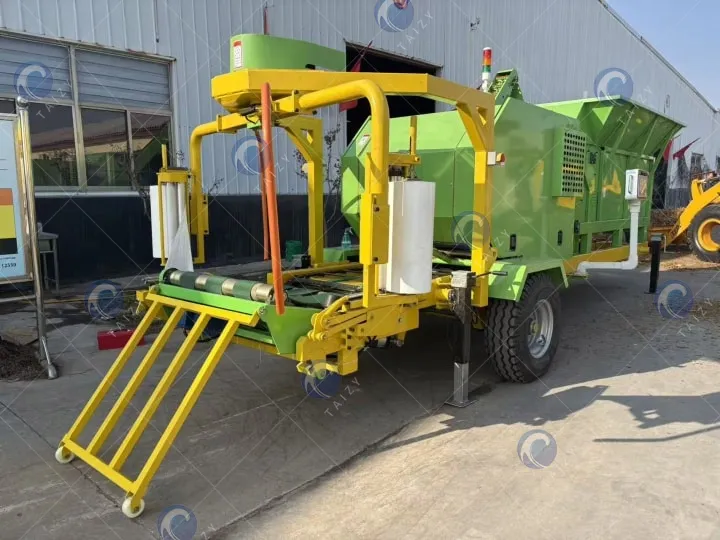 silo baling machine