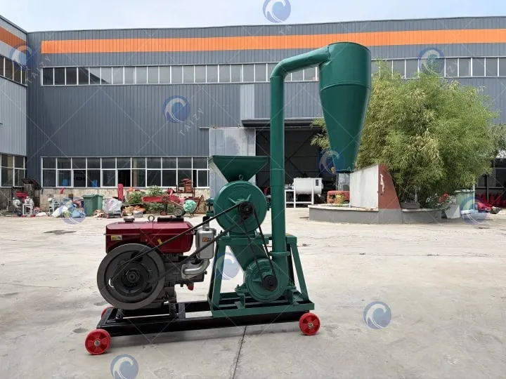 customized vertical hopper grain mill