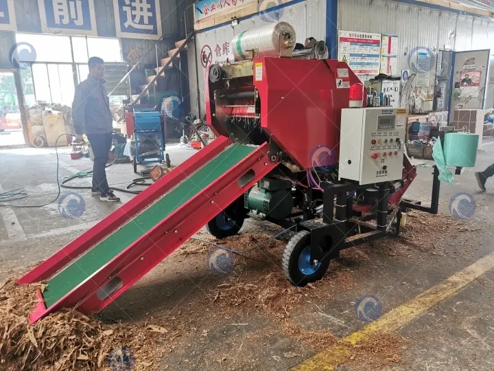 silo baling machine