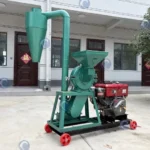 vertical hopper grain milling machine